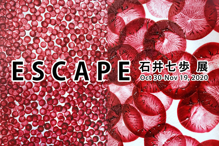 You are currently viewing 【2020.10.30〜11.19】石井七歩個展・ESCAPE（東京・銀座）